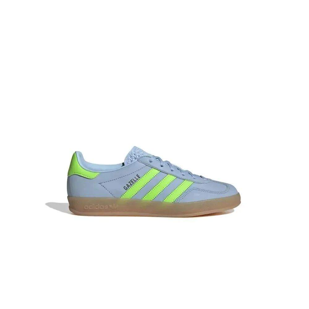 Adidas Originals Women's Blue Green Indoor Gazelle Sneaker Shoes Size 10 NWOT